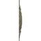 Ekena Millwork Orleans Ceiling Medallion (Canopies up to 8 1/4"), 38 3/8"OD x 6 5/8"ID x 2 7/8"P, Spartan Stone CM38OLSSF - alternate 2